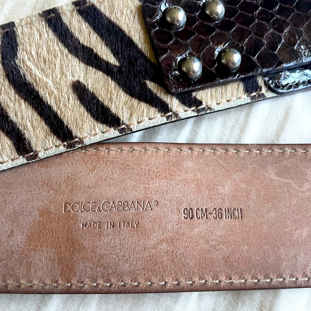 Dolce Gabbana Vintage Belt